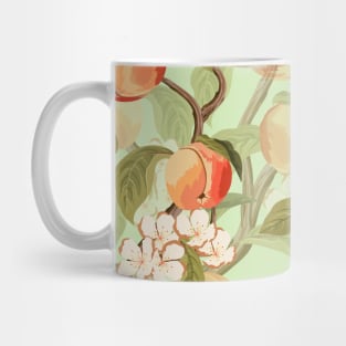 Peach Pattern Art Mug